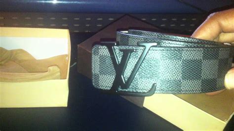 fake louis vuitton belt ioffer|real louis vuitton damier belt.